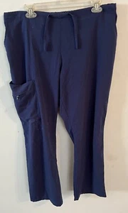 JOCKEY WOMENS NAVY BLUE SCRUBS PANTS 2219-054-L SZ LG - Picture 1 of 1