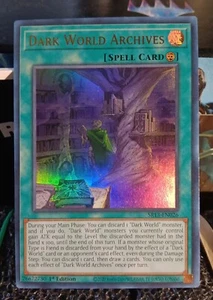 Yugioh Dark World Ascension Ultra Rare SR13-EN042 - Picture 1 of 2