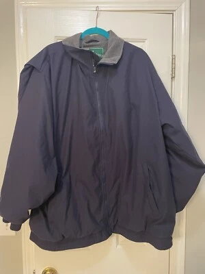 Outer Banks Mens Navigator Crew Jacket Zip Up Blue Sailing Coat Size XXL - Image 1 of 4
