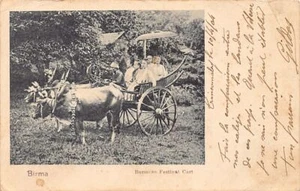 MYANMAR Burma - Burmese festival cart - Publ. Underwood & Underwood - Picture 1 of 2