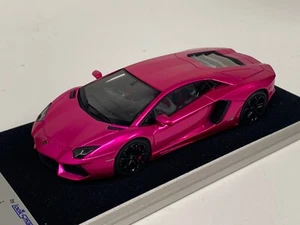 1/43 Looksmart Lamborghini Aventador LP-700 Cupé Flash Rosa Aluminio A2022 - Imagen 1 de 11