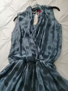 New 100% Lined Silk Dress/Long Top - Size 14 - Picture 1 of 9