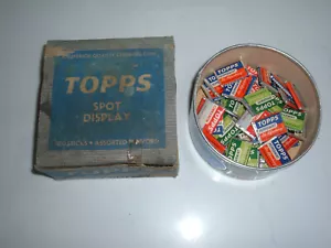 TOPPS CONTATORE GOMME DA MASTICARE DISPLAY SPOT CON GOMMA ANNI '40 - Foto 1 di 6