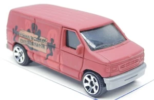Caja de cerillas 1992-1994 Ford Econoline "Ghost and Goblin" Van Primer rojo escala 1:80 - Imagen 1 de 2