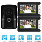 7 LCD Door Video Phone Wired Intercom Doorbell Kit Home Entry System 1V2 81 TTU