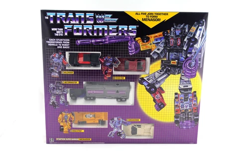 Transformers G1 Menasor reissue brand new Gift enhanced package with BOX Cover