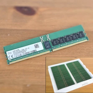32GB Hynix DDR5 PC5-4800 RDIMM 1Rx4 288 ECC Reg RAM HMCG84MEBRA102N 4800R Memory - Picture 1 of 2