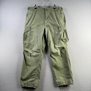 Pantalone militare vintage uomo grande 36x29 Vietnam fatica giungla anni 60 1967 ripstop - Foto 1 di 20
