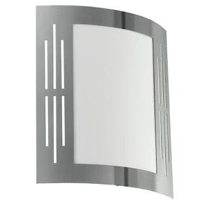 City 1 outdoor wall light IP44 stainless steel - Picture 1 of 4