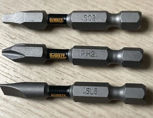 Punte per punte da vite DeWalt 2" PH2,SQ2,SL6 - Foto 1 di 4