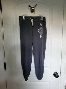 A&F Girl's Sweat Pants Dark Grey Size 11/12 - Picture 1 of 3