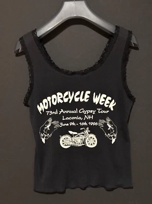 Logotipo motociclista años 90 encaje Foto 1 de 4