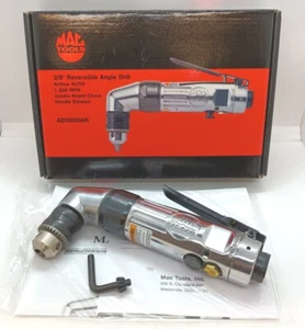 Mac Tools 3/8" Reversible Angle Air Drill (AD3800AH) 1200RPM - NEW  - Picture 1 of 8