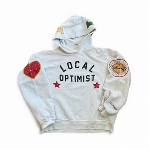 Madhappy Local Optimist Hoodie | Grafik Patches Größe S - Bild 1 von 9