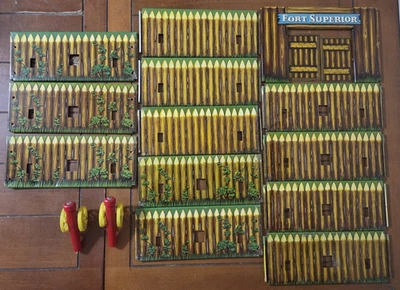 Juego De Colección T Cohn Superior Fort Juguete Superior Original con 2 Cañones Foto 1 de 4