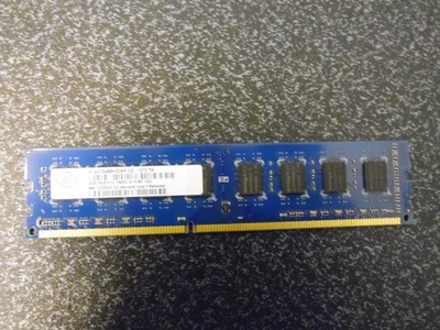 1x 4GB DDR3-RAM 240-pol. PC3-10600U 1333MHZ NANYA NT4GC64B8HG0NF-CG - Bild 1 von 3