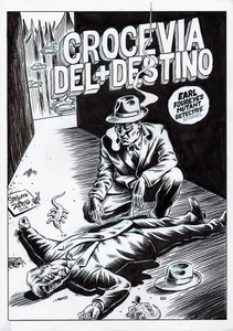 STEFANO ZATTERA - Earl Foureyes: Foureyes Four stories Copertina interna - Picture 1 of 1