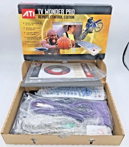ATI TV Wonder Pro RCE Remote Control Edition PC TV-Tuner/Video Capture - New NIB - Picture 1 of 20