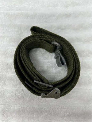 Eslinga para rifle de emisión militar - Cuerpo de Marines y Ejército OD Desfile - USGI Foto 1 de 4