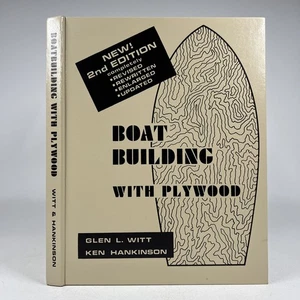 Boat Building with Plywood Witt Hankinson How to Hardcover First Edition - Picture 1 of 13