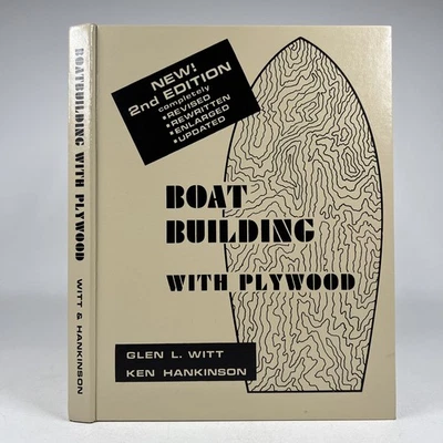 Boat Building with Plywood Witt Hankinson How to Hardcover First Edition - Image 1 of 4