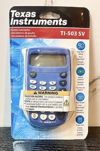 Texas Instruments 503 SV Basic Taschenrechner - Bild 1 von 1