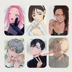 6Pcs/Set Anime Alien Stage Ivan/Till Limited Edition Card Decor Collection Gift - Picture 1 of 7