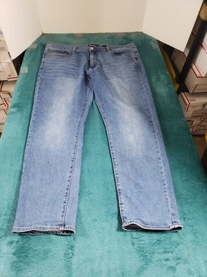 Lucky Brand Jeans Size 38x30 Mens Blue Denim Pants Stretch 410 Athletic Straight - Image 1 of 4