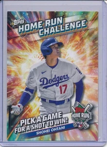 2024 Topps #HRC-1 Shohei Ohtani Home Run Challenge Unscratched  - Picture 1 of 1
