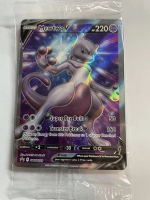 Mewtwo V SWSH229 SWSH: Sword & Shield Promo Card SEALED - Image 1 of 2