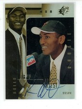 1999-00 SPx Ron Artest RC Auto 633/2500