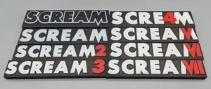 Logotipo de película Scream - logotipo de película impreso en 3D - para soporte de escritorio o montar una pared. - Imagen 1 de 8