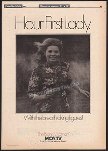 DIE BIONISCHE FRAU__Original 1977 Fachdruck WERBUNG / Poster_TV Promo__Lindsay Wagner - Bild 1 von 1