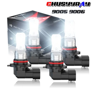 For Lexus GS300 1998-2004 4X 6000K White LED Headlight Hi/Lo Beam Bulbs Combo - Picture 1 of 9