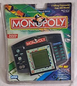 Monopoly Electronic Hand Held 1997 Game Hasbro Parker Brothers, NEW, OPEN PACK