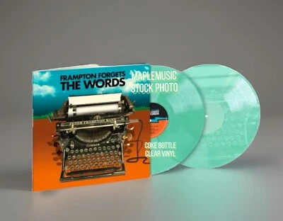 Peter Frampton Frampton forgets the words 2x 12” Clear Vinyl Etched New & Sealed - Image 1 of 3