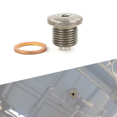 Fit For Suzuki LTR450 2006-2011 Steel Magnetic Oil Drain Filter Adsorb Plug Bolt - Image 1 of 4