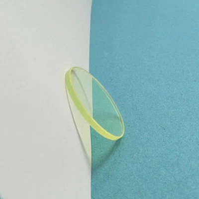 Golden Yellow Glass Optical Long Pass Filter JB420 420nm Dia. 25mm/Square 50mm - Image 1 of 4