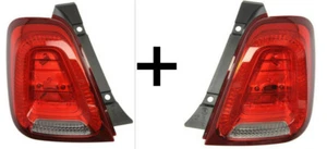 REAR RIGHT AND LEFT LIGHT SET FIAT ABARTH 500 595 695 2007+ 1.4 0.9 1.3D 1.4 - Picture 1 of 7