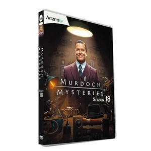 New Box Set Murdoch Mysteries Season 18 DVD 5-Disc English - Picture 1 of 2