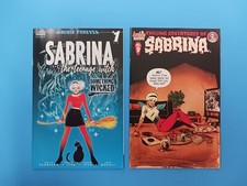 2x SABRINA THE TEENAGE WITCH Comic # 1 Something Wicked 2020 & # 9 Chilling 2021