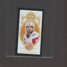 2018-19 O-Pee-Chee Mini Black #M63 Henrik Zetterberg SP      *22133