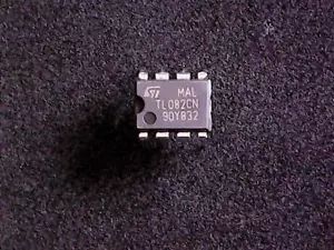 TL082CN - ST Microelectronics Op Amp (DIP-8) - Picture 1 of 1