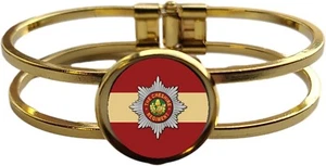 Pulsera de cobre y bolsa de terciopelo color dorado de alta calidad del regimiento de Cheshire - Imagen 1 de 4