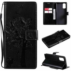For Motorola MOTO E (2020) Wallet Card Slot Flip Leather Phone Case Skin Cover