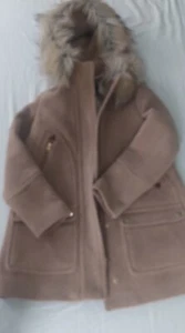 Chaqueta Abrigo de Lana J Crew Stadium Cloth de Nello Gori Talla 2P - Imagen 1 de 9