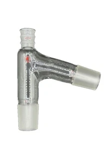 ACE GLASS 75° Angle Side Arm Adapter 45/50 Inner Joints 24/40 Outer 5040-96 - Picture 1 of 5