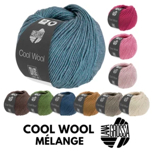 Lana Grossa COOL WOOL MÉLANGE (WE CARE) 50g nachhaltige Merino-Strickwolle 160m - Bild 1 von 20