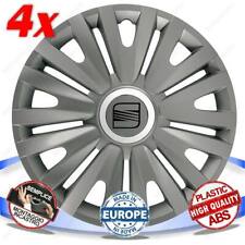 Set 4 Bolts Wheel Cover Wheels Caps 14 Royal Graphite For Seat Alhambra