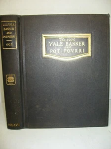 1925 Yale Banner & Pot Pourri, Yale University, New Haven Connecticut Yearbook - Picture 1 of 12